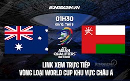 Link xem trực tiếp Australia vs Oman vòng loại World Cup 2022 ở đâu ?