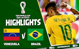 Video tổng hợp: Venezuela 1-3 Brazil (Vòng loại World Cup 2022)