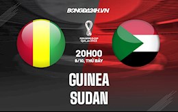 Nhận định, dự đoán Guinea vs Sudan 20h00 ngày 9/10 (Vòng loại World Cup 2022)