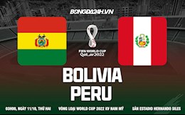 Nhận định,  Bolivia vs Peru 3h00 ngày 11/10 (Vòng loại World Cup 2022)