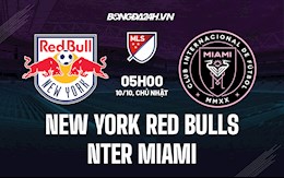 Nhận định,  New York Red Bulls vs Inter Miami 8h00 ngày 10/10 (Nhà Nghề Mỹ 2021)