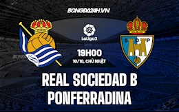 Nhận định Real Sociedad B vs Ponferradina 19h00 ngày 10/10 (Hạng 2 Tây Ban Nha 2021/22)