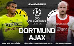 Nhận định bóng đá Dortmund vs Ajax 3h00 ngày 4/11 (Champions League 2021/22)