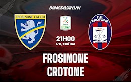 Nhận định bóng đá Frosinone vs Crotone 21h00 ngày 1/11 (Hạng 2 Italia 2021/22)