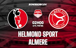 Nhận định Helmond Sport vs Almere 2h00 ngày 2/11 (Hạng 2 Hà Lan 2021/22)