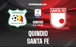 Nhận định, dự đoán Quindio vs Santa Fe 8h10 ngày 2/11 (VĐQG Colombia 2021)