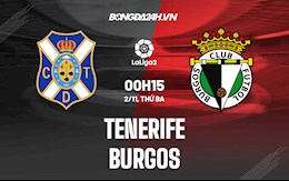 Nhận định, soi kèo Tenerife vs Burgos 0h15 ngày 2/11 (Hạng 2 Tây Ban Nha 2021/22)