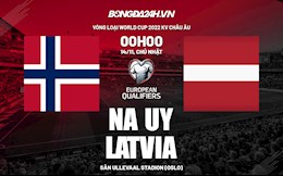 Nhận định bóng đá Na Uy vs Latvia 0h00 ngày 14/11 (Vòng loại World Cup 2022)