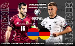 Nhận định bóng đá Armenia vs Đức 0h00 ngày 15/11 (Vòng loại World Cup 2022)