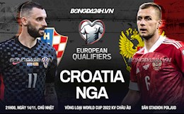 Nhận định bóng đá Croatia vs Nga 21h00 ngày 14/11 (Vòng loại World Cup 2022)