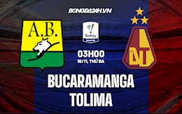 Nhận định bóng đá Bucaramanga vs Tolima 3h00 ngày 16/11 (VĐQG Colombia 2021)