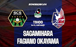 Nhận định Sagamihara vs Fagiano Okayama 11h00 ngày 14/11 (Hạng 2 Nhật 2021)