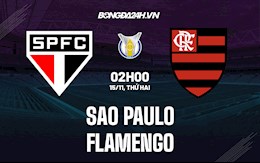 Nhận định bóng đá Sao Paulo vs Flamengo 2h ngày 15/11 (VĐQG Brazil 2021)