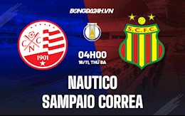 Nhận định Nautico vs Sampaio Correa 4h00 ngày 16/11 (Hạng 2 Brazil 2021)