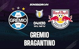 Nhận định, soi kèo Gremio vs Bragantino 4h00 ngày 17/11 (VĐQG Brazil 2021)