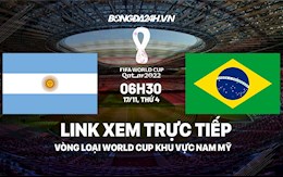 Link xem trực tiếp Argentina vs Brazil vòng loại World Cup 2022 ở đâu ?
