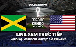 Link xem trực tiếp Jamaica vs Mỹ vòng loại World Cup 2022 ở đâu ?
