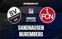 Nhận định, dự đoán Sandhausen vs Nuremberg 0h30 ngày 20/11 (Hạng 2 Đức 2021/22)