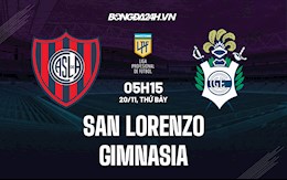 Nhận định San Lorenzo vs Gimnasia 5h15 ngày 20/11 (VĐQG Argentina 2021)