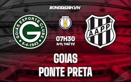 Nhận định, dự đoán Goias vs Ponte Preta 7h30 ngày 3/11 (Hạng 2 Brazil 2021)