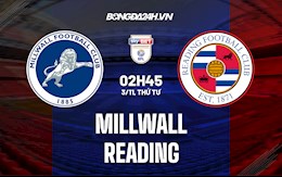 Nhận định bóng đá Millwall vs Reading 2h45 ngày 3/11 (Hạng Nhất Anh 2021/22)