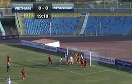 U23 Myanmar học độc chiêu của Oman để thử thách thủ môn Văn Toản