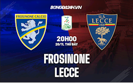 Nhận định bóng đá Frosinone vs Lecce 20h00 ngày 20/11 (Hạng 2 Italia 2021/22)