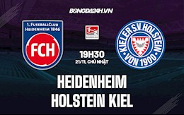 Nhận định Heidenheim vs Holstein Kiel 19h30 ngày 21/11 (Hạng 2 Đức 2021/22)