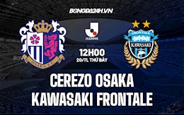 Nhận định Cerezo Osaka vs Kawasaki Frontale 12h00 ngày 20/11 (VĐQG Nhật Bản 2021)