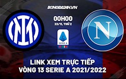 Link xem trực tiếp bóng đá Inter Milan vs Napoli 0h00 ngày 22/11/2021