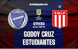 Nhận định, dự đoán Godoy Cruz vs Estudiantes 7h30 ngày 24/11 (VĐQG Argentina 2021)