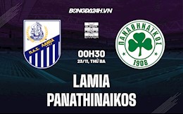 Nhận định, dự đoán Lamia vs Panathinaikos 23h ngày 22/11 (VĐQG Hy Lạp 2021/22)