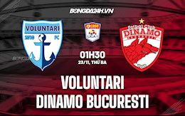 Nhận định Voluntari vs Dinamo Bucuresti 1h30 ngày 23/11 (VĐQG Romania 2021/22)