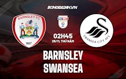 Nhận định,  Barnsley vs Swansea 2h45 ngày 25/11 (Hạng Nhất Anh 2021/22)