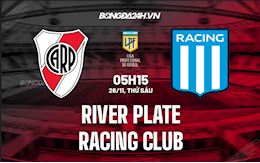 Nhận định River Plate vs Racing Club 5h15 ngày 26/11 (VĐQG Argentina 2021)