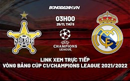 Link xem trực tiếp bóng đá Sheriff vs Real Madrid 3h00 ngày 25/11/2021