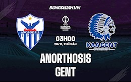 Nhận định Anorthosis vs Gent 3h00 ngày 26/11 (Europa Conference League 2021/22)