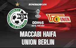 Nhận định Maccabi Haifa vs Union Berlin 0h45 ngày 26/11 (Europa Conference League 2021/22)