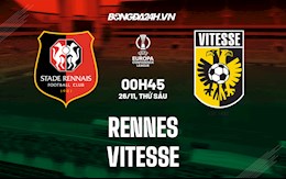 Nhận định,  Rennes vs Vitesse 0h45 ngày 26/11 (Europa Conference League 2021/22)