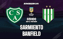 Nhận định, soi kèo Sarmiento vs Banfield 3h00 ngày 25/11 (VĐQG Argentina 2021)