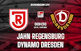 Nhận định Jahn Regensburg vs Dynamo Dresden 0h30 ngày 27/11 (Hạng 2 Đức 2021/22)