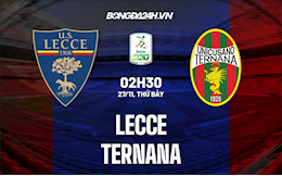 Nhận định bóng đá Lecce vs Ternana 2h30 ngày 27/11 (Hạng 2 Italia 2021/22)