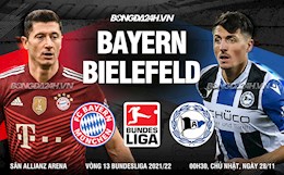 Nhận định bóng đá Bayern Munich vs Bielefeld 0h30 ngày 28/11 (Bundesliga 2021/22)