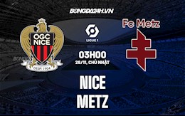 Nhận định bóng đá Nice vs Metz 3h00 ngày 28/11 (Ligue 1 2021/22)