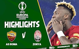 Video AS Roma vs Zorya: Abraham đưa Roma đi tiếp vòng sau