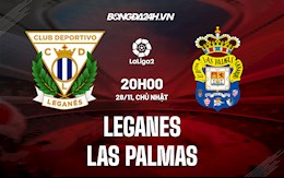 Nhận định bóng đá Leganes vs Las Palmas 20h00 ngày 28/11 (Hạng 2 TBN 2021/22)