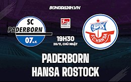 Nhận định Paderborn vs Hansa Rostock 19h30 ngày 28/11 (Hạng 2 Đức 2021/22)