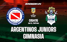 Nhận định Argentinos Juniors vs Gimnasia 5h15 ngày 29/11 (VĐQG Argentina 2021)