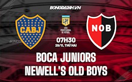 Nhận định Boca Juniors vs Newells Old Boys 7h30 ngày 29/11 (VĐQG Argentina 2021)