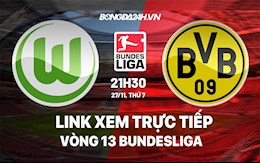 Link xem trực tiếp Wolfsburg vs Dortmund vòng 13 Bundesliga 2021 ở đâu?